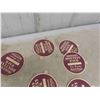 Image 4 : Milk Bottle Topper Lids , Ice Cream Topper Lids , Rusty 