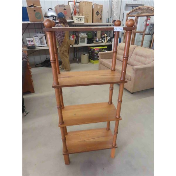 Open 4 Tier Shelf 55'' x 24'' x 12'' 