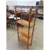 Image 3 : Open 4 Tier Shelf 55'' x 24'' x 12'' 