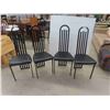 Image 1 : 4 Matching Kitchen Chairs 
