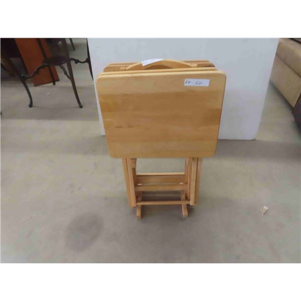 4 Folding TV Stands 33'' x 66'' x 19'' 