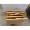 Image 2 : 4 Folding TV Stands 33'' x 66'' x 19'' 