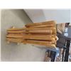 Image 3 : 4 Folding TV Stands 33'' x 66'' x 19'' 