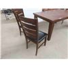 Image 7 : Table 30'' x 64'' x 42'' & 4 Chairs 