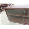 Image 4 : Vintage China Cabinet with 2 Sliding Glass Doors 