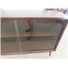 Image 5 : Vintage China Cabinet with 2 Sliding Glass Doors 
