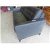 Image 2 : Leather/Leather Style Couch 80'' Wide