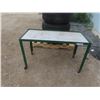 Image 1 : Metal Framed Stand on Casters 28'' x 38'' x 17 1/2''