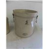 Image 2 : 2 Medalta Crocks (1) 5 Gallon Clean, (1) 1 Gallon 