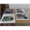 Image 2 : 4 Race Car Pictures 12'' x 18'' " Roberto Moreno, Splash of