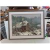 Image 1 : Framed Petit Point 31'' x 39'' 