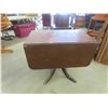 Image 1 : Walnut Drop Leaf Table 30'' x 36'' x 23'' (Extended) 30''