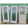 Image 1 : 3 Used Exterior Doors : 35 3/4'' x 80'' , 32'' x 80'' , 