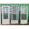 Image 1 : 3 Used Storm Doors: 32'' x 80'' , 36'' x 80'' , 32'' x 