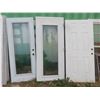 Image 1 : 3 Used Exterior Doors : 32'' x 80'' , 36'' x 80'' , 36'' 