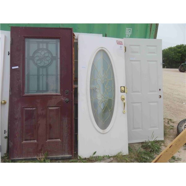 3 Used Exterior 38'' x 80'' with Jam , 34'' x 80'' ,