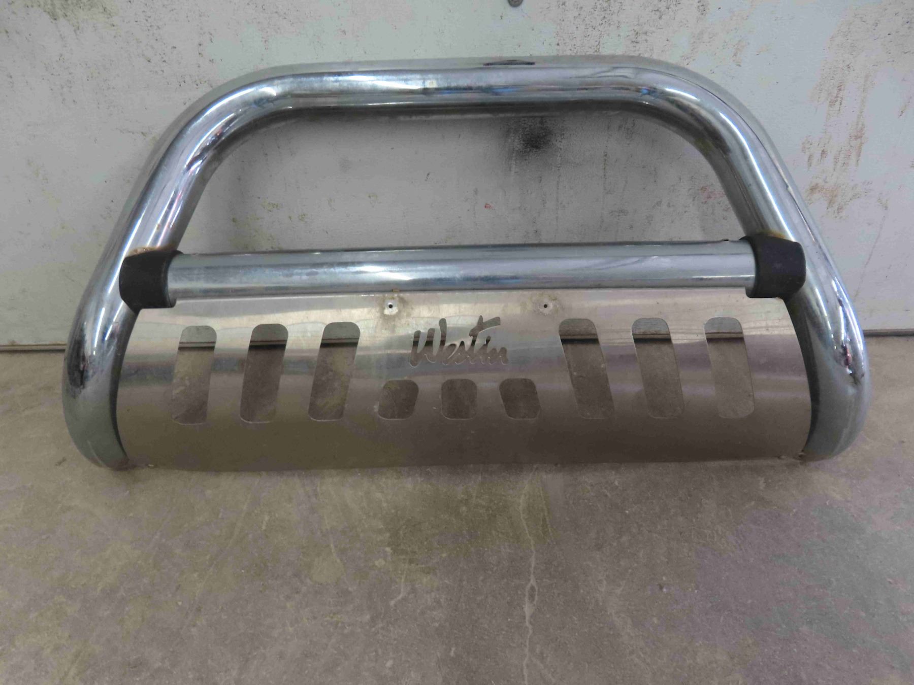 Chrome Bush Guard