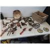 Image 1 : Vintage Hand  Tools: Drills, Ice Tongs,