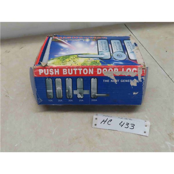 New Push Button Door Lock 