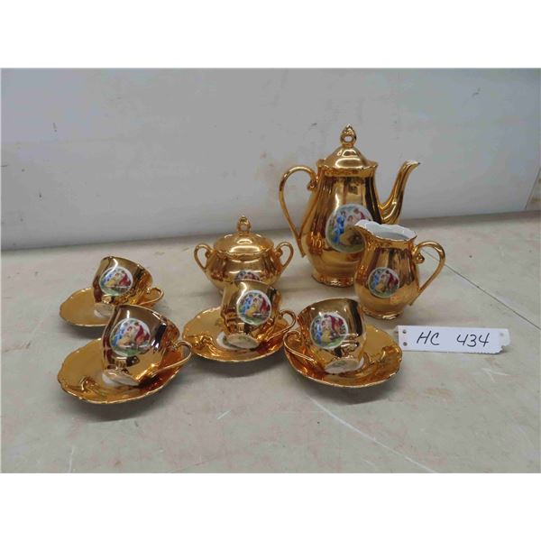 13 PC China Tea Set Made in Czechoslovakia