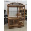 Image 1 : Rattan/Wicker Cabinet 72x48x18