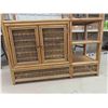 Image 2 : Rattan/Wicker Cabinet 72x48x18