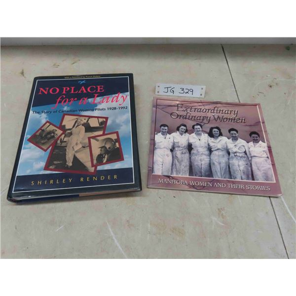 2 Books: "Extrodinary Ordinary Women,