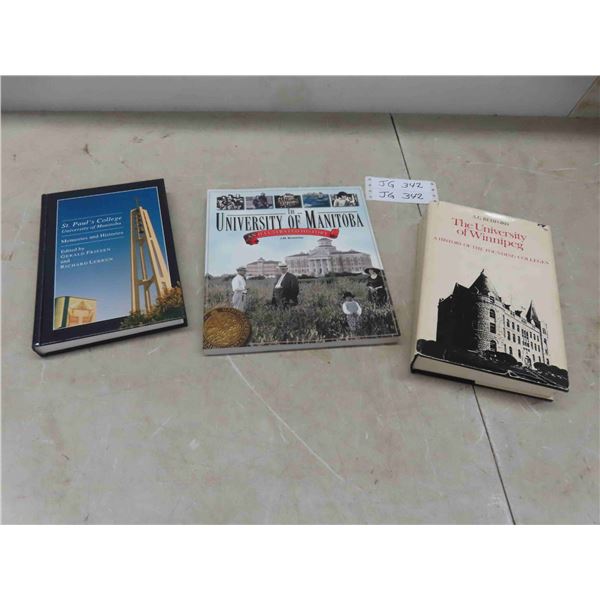 3 Books on The University of Manitoba,
