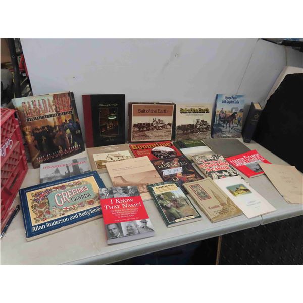 Box of 19 Books on Canada: Canada 1937-