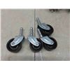 Image 4 : Box of New Swivel Cast Wheels, 