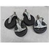 Image 6 : Box of New Swivel Cast Wheels, 