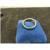 Image 2 : 10K  Gold and Diamond Size 11 Ring. 