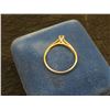 Image 2 : 10K Gold and Diamond Size 6 Rin. 