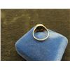 Image 2 : 10K Gold "R" Ring Size 6. 