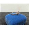 Image 3 : 14K Rose Gold and Diamond Size 7 Ring. 