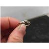 Image 2 : 14K Gold and Diamond Size 7 Ring. 