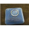 Image 2 : 10K White Gold Size 8 Ring. 