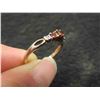 Image 3 : 10K Gold, Diamond and Garnet Size