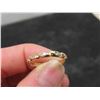 Image 5 : 10K Gold and Diamond Size 6.5 Ring. 