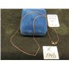 Image 1 : 14K Rose Gold 18" Chain.