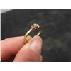 Image 4 : 10K Gold and Diamond  Size 6.5 Ring. 