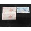 Image 2 : (3) Canadian 1986 Bills 