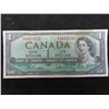 Image 4 : 2 Canadian 1954 $1 Bills 