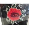 Image 3 : Framed Seed Bead on Velvet Backround.