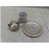 Image 11 : Silver Plated Serving Trays, Coffee Pot,