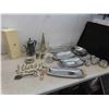 Image 1 : Silver Plated Serving Trays, Coffee Pot,