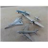 Image 3 : Diecast Metal Airplanes, Largest 5 1/2'' x 4'' 