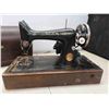 Image 2 : Vintage Singer Sewing Machine , Missing Plate to Access 