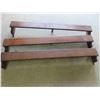 Image 1 : 3 Wood Kneelers 5ft x 6'' 