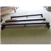 Image 5 : 3 Wood Kneelers 5ft x 6'' 